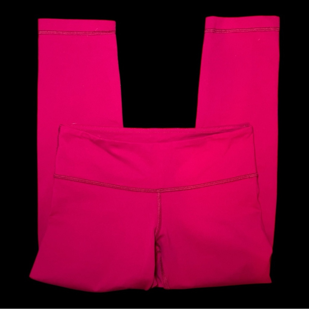 Lululemon Women’s Wunder Under Hot Pink Leggings Sz 4